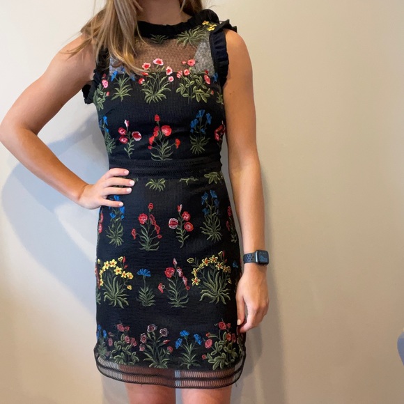 Lucy Paris Embroidered Floral Dress - Picture 2 of 7